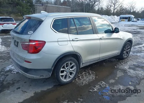 2011 BMW X3 xDrive35I from USA, damaged, VIN 5UXWX7C5XBLT78672